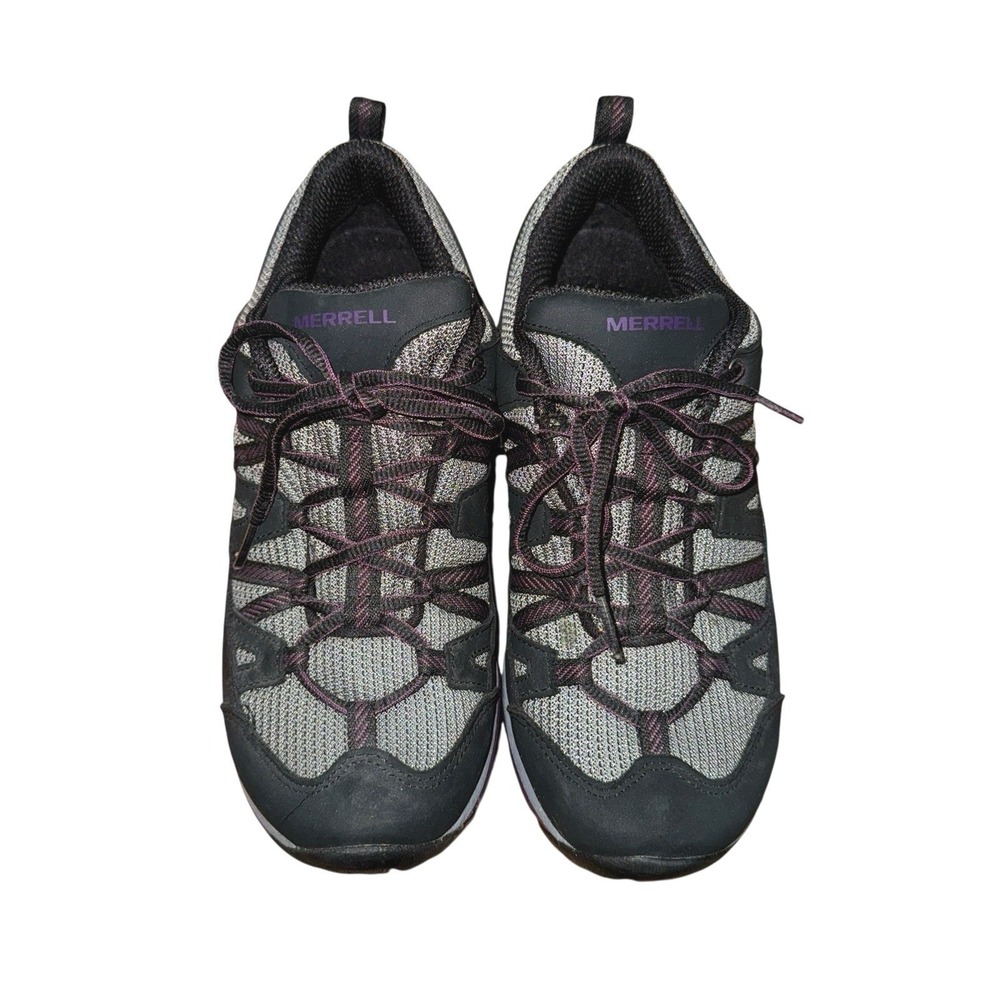 Merrell Siren Edge Q2 Waterproof Womens 9 Pre-Owned Hiking Shoes Grey J035326 - Picture 2 of 13